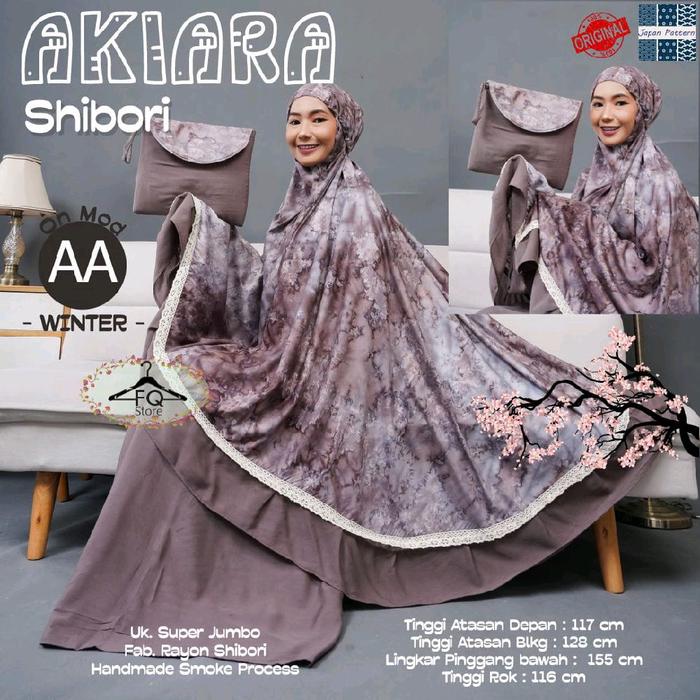 NEW Mukena Akiara shibori / Mukena motif murah terbru 2026 / Mukena rayon shibori / Mukena handmade 
