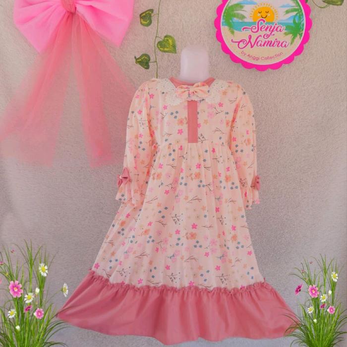 SENJA NAMIRA GAMIS RENDA KERAH REBAH
