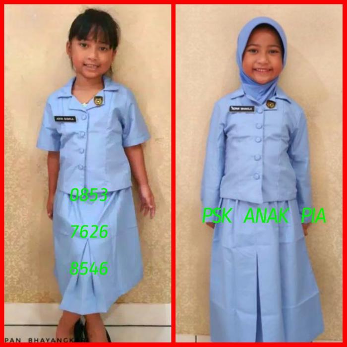 baju seragam anak karnaval pawai PSK ANAK PIA bhayangkari TERLARIS|BEST QUALITY|BEST SELLER
