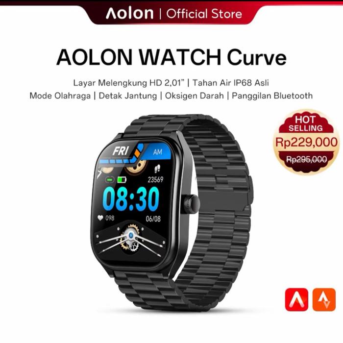 Jam tangan AOLON WATCH Curve