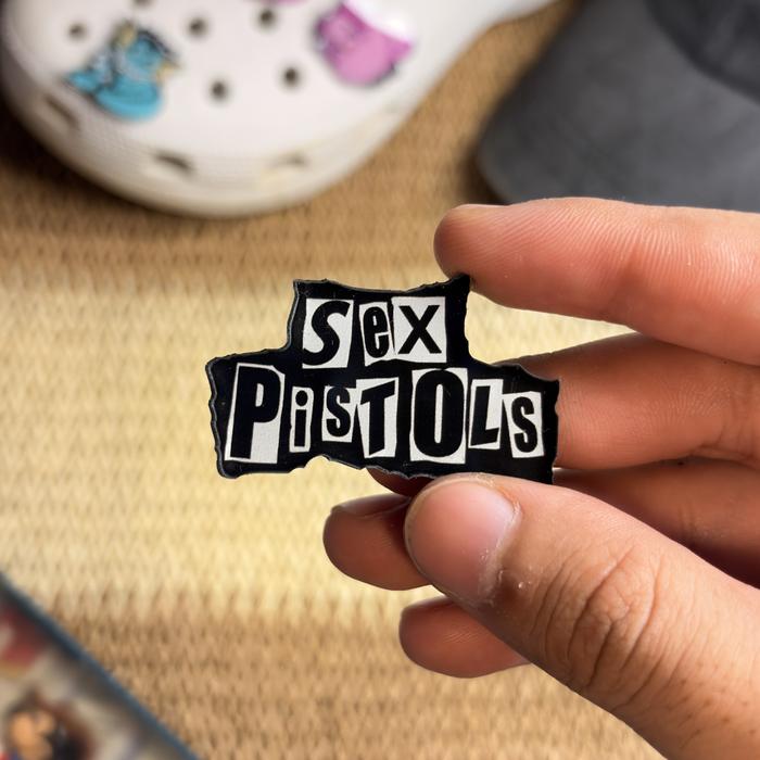 SexPistols Acrylic Pin Enamel Pin Style Aksesoris buat Tas, Jacket, Topi Akrilik Bros Clips