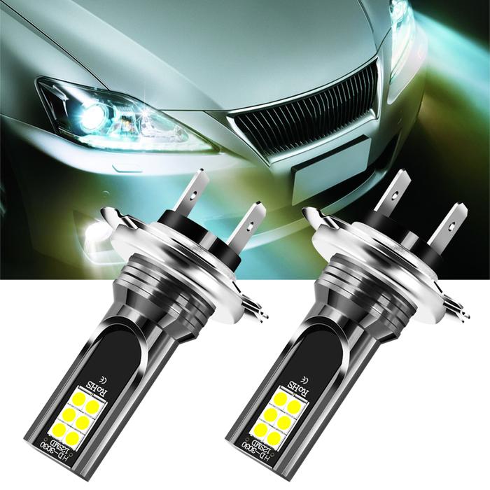 H7 Car LED Fog Lights Bulbs DC12V Fog Lamp Accessories for