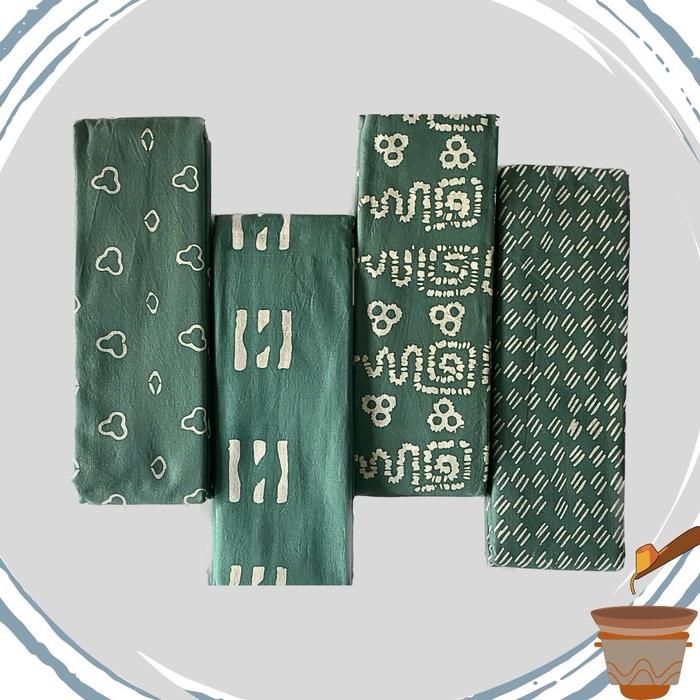 SARUNG SANTRI PUTRI (SARUNG BATIK CAP ) / KAIN BATIK CAP - EDISI WARNA IJO  TOSCA{ BATIK TASIK - BAT