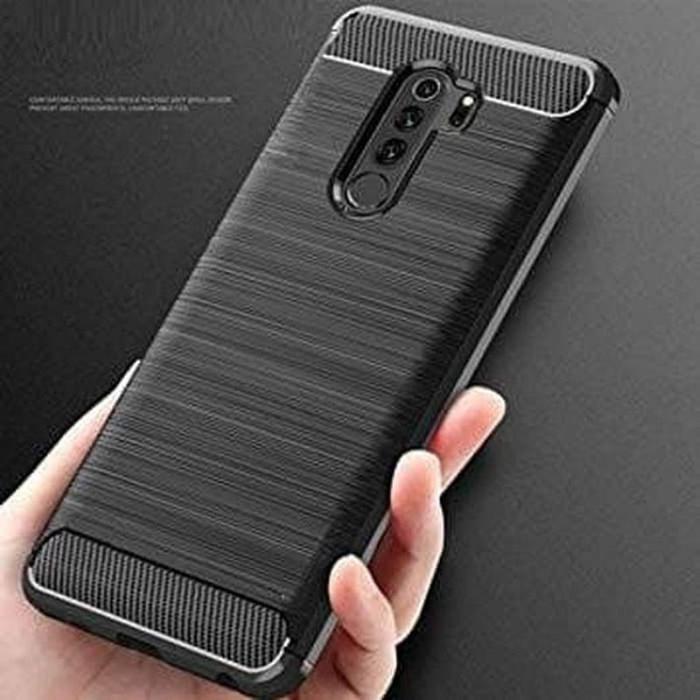 COMPATIBLE WITH  OPPO A5 2020 CASE SLIM FIT CARBON SOFTCASE FIBER MULTI  CARBON SHOCKPROOF CASING - 