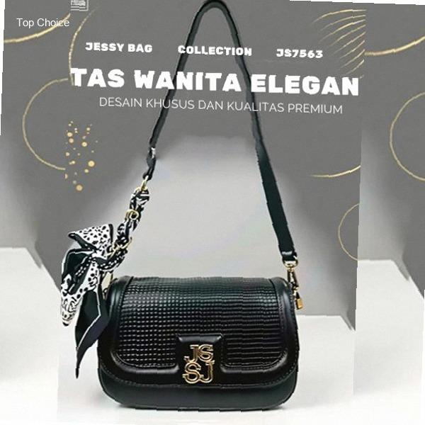 JessyBag Tas Wanita Import Original JS7563 Handbag & SlingBag Kulit Sintetis Premium Desain Kokoh El