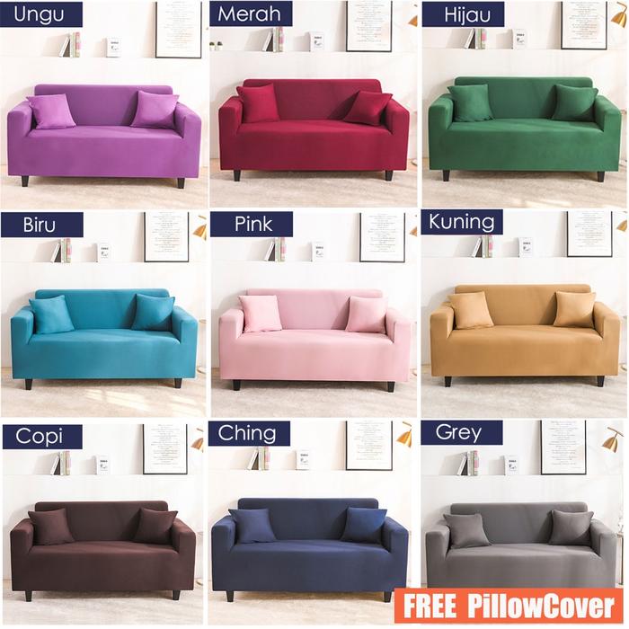 [ GRATIS ONGKIR ] MODEL BARU !! Cover Sofa Sarung Sofa Elastic Elastis Pattern Motif Menarik/ Anti-S