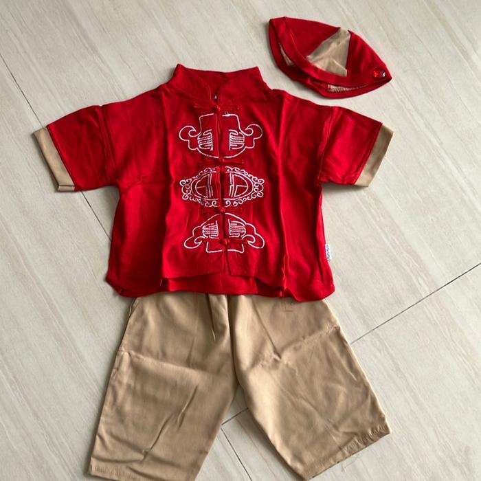 Preloved CNY costume boys size 5