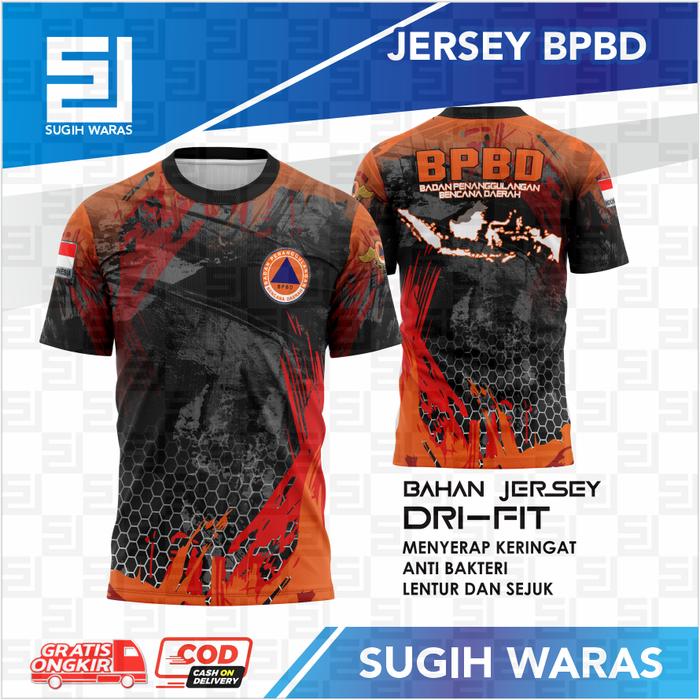 JERSEY BPBD PENDEK / KAOS DRIFIT BPBD