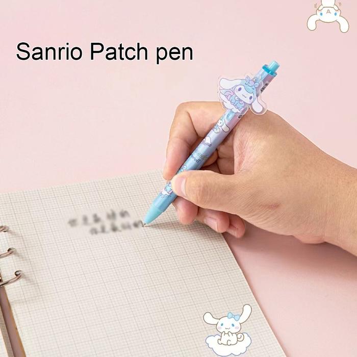 Eeghrerr PULPEN MEKANIK SANRIO GEL 0.5 MM ALKRILIK TEBAL SANRIO LUCU PREMIUM PULPEN KUROMI MELODY