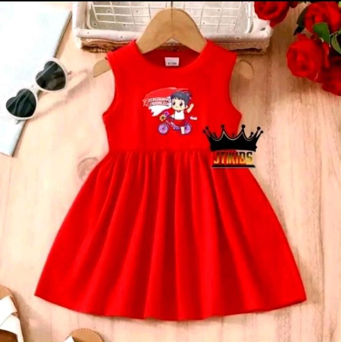 Dress Anak Perempuan 17 Agustus Hasya SNI Fashion