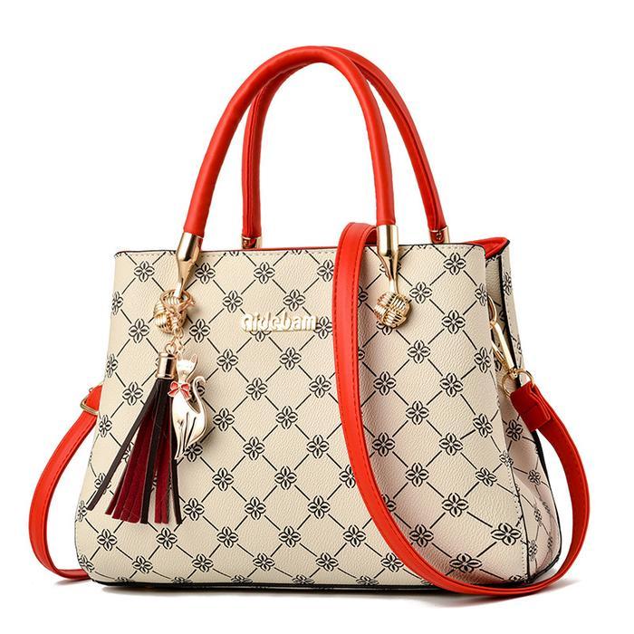 Tas Selempang Wanita Pesta Aidebam Motif Gambar WS - ALD 10 Kulit