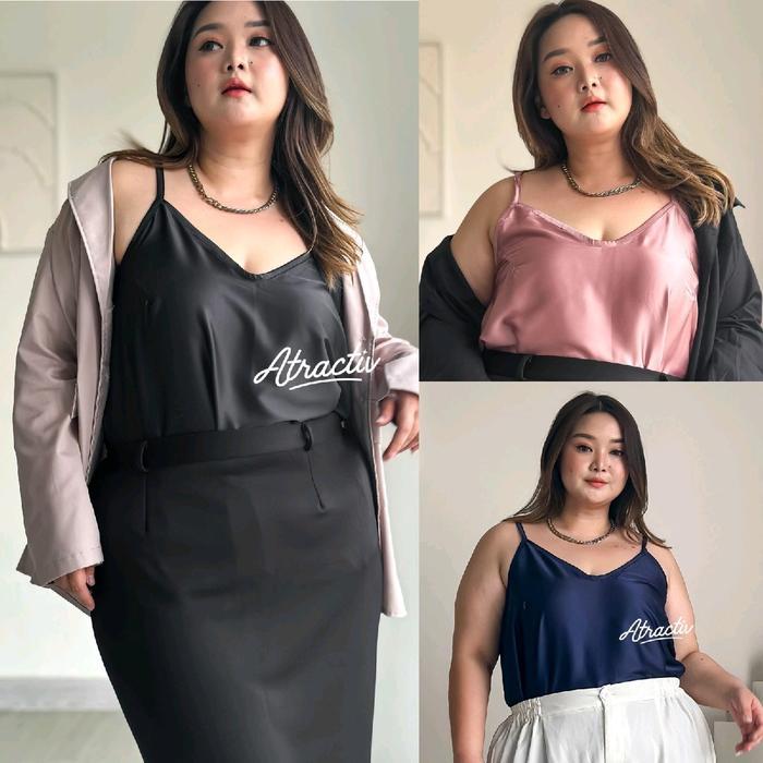 Promo ATRACTIV TankTop Jumbo LD120 LD130 LD135 LD142 Tank Top Wanita COD