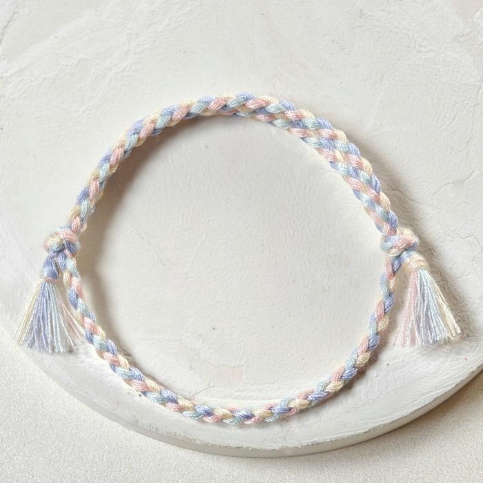 ELMAO #A49 Voka Bracelet | Gelang Tali Pastel Simpel Gelang Tali Kepang