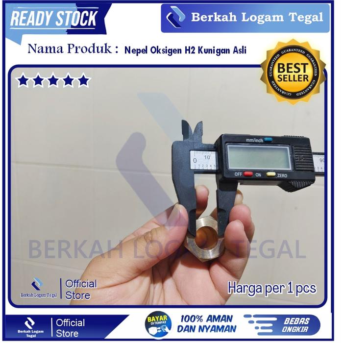 Nepel Oksigen H2 Kuningan Asli