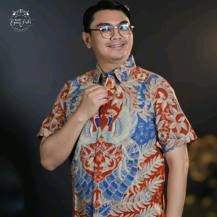 Batik Eyang Putri - Kemeja Lengan Pendek