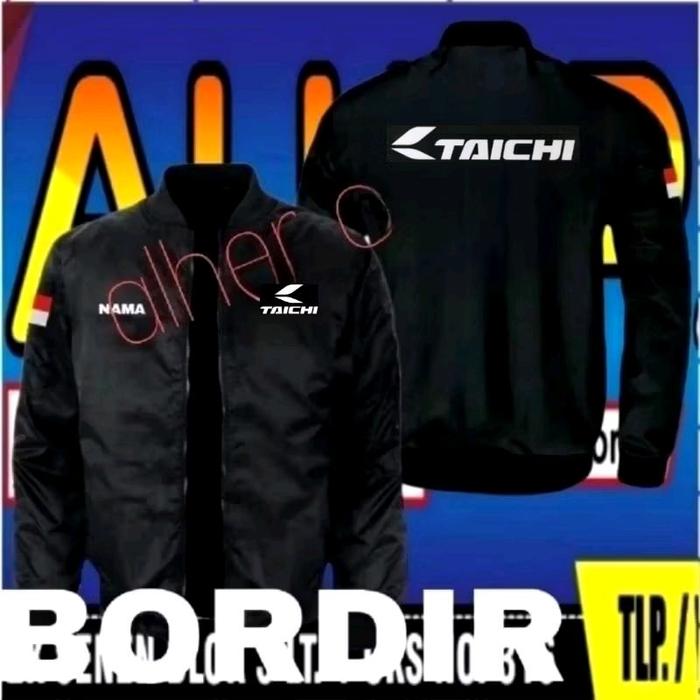 jaket bordir taichi  jaket bomber taichi jaket taichi jaket kerja taichi jaket seragam taichi