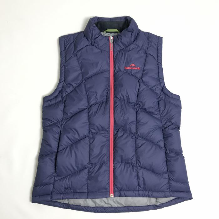 Jaket Vest Bulu Angsa Wanita Kathmandu Fill Down Puffer Warm Lightweight Outdoor Winter Packable Ori