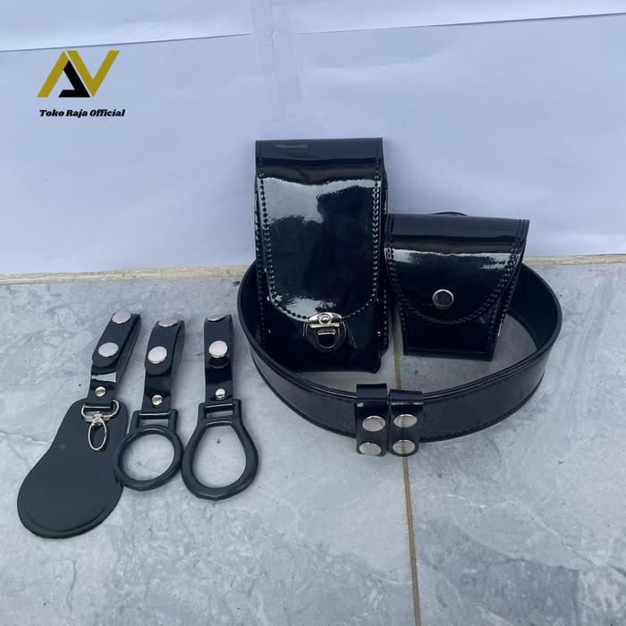 kopel sabuk satpam security full set bangkol lengkap 1 set