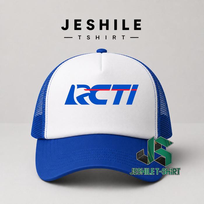 Topi Jaring Topi Trucker logo RCTI Dewasa Pria Wanita premium high quality best seller By Jeshile T-