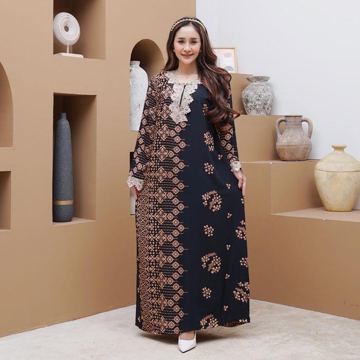 Terbaik GROSIR DASTER ARAB BUSUI BROKAT RENDA AKAR | RAYON SUPER GRADE A | RENDA MILO Dress Bumil Wa