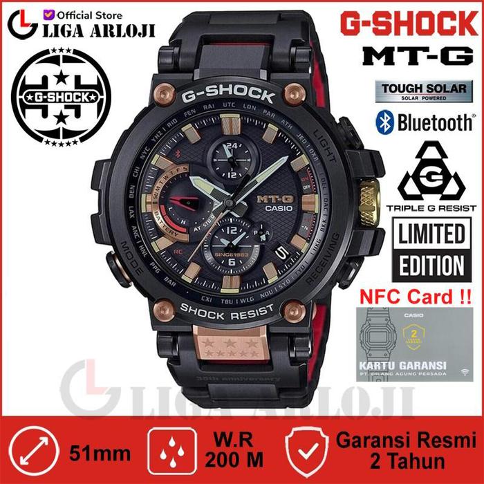 Casio G-Shock MTG-B1000TF-1ADR Jam Tangan Pria GSHOCK MTGB1000TF Anniversary 35 th Limited MTG-B1000