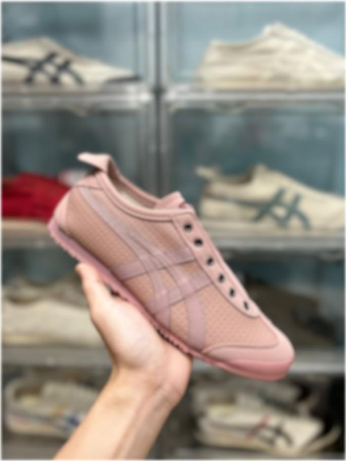 Sepatu SllP 0N PlNK LEATHER / Sepatu Kasual / Sepatu Keren / Sepatu Unisex / Sepatu Cowo Cewe