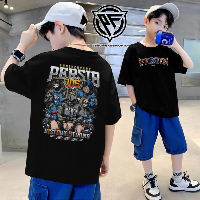 Kaos Anak persib BAJU PERSIB flower city casual taped LOKALO