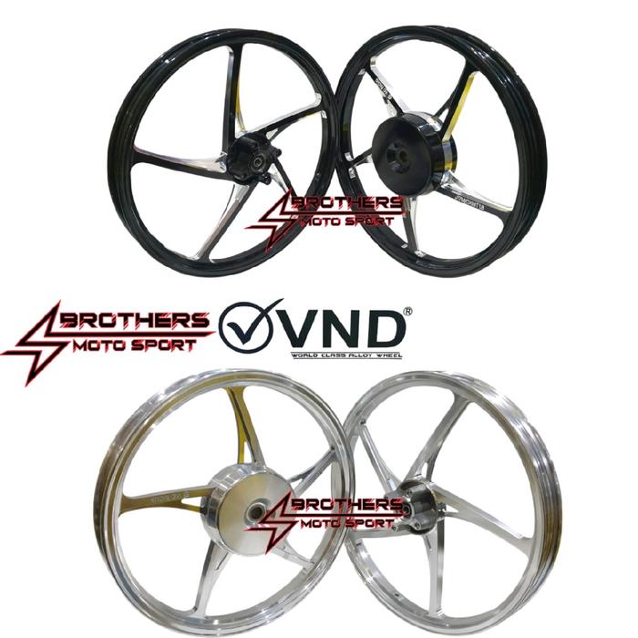 velg vnd kzr ring 17 vario110 velg vnd kipas beat velg kzr F140x17 R160x17 scoopy velg beat keyless