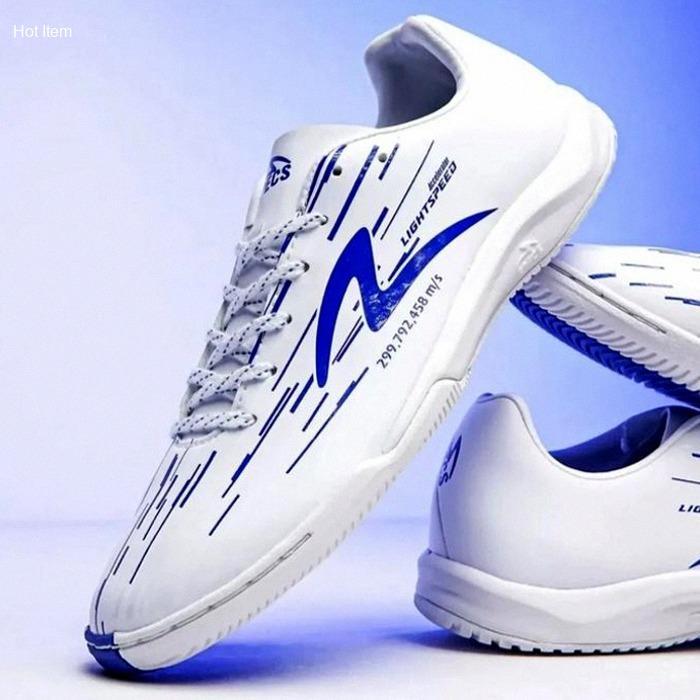 Sepatu Futsal Specs Lightspeed Reborn Anak & Dewasa Pria/Wanita - Putih Biru, UK 3