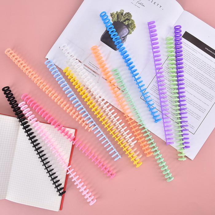 10Pcs 30 Holes Circles Ring Loose-leaf Book Album Binder Spiral