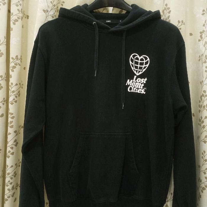 Hoodie LMC heart globe male/famale