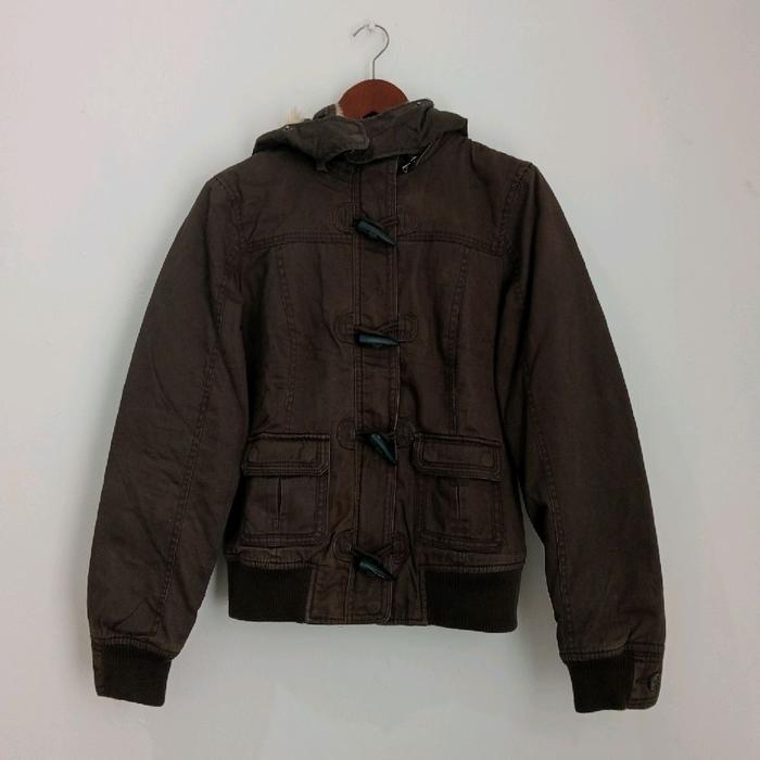 United Colors Of Benetton Faux Fur Hoodie Jacket