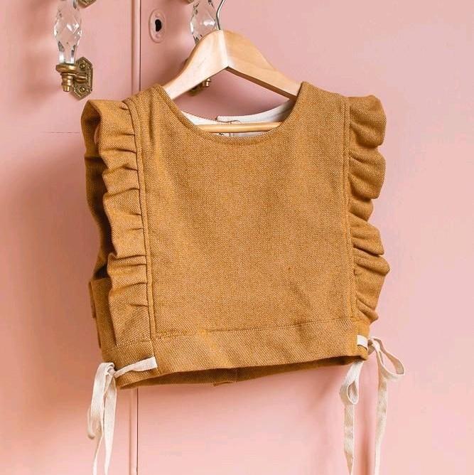 Vest coklat susu outer kemeja Fashion cewek