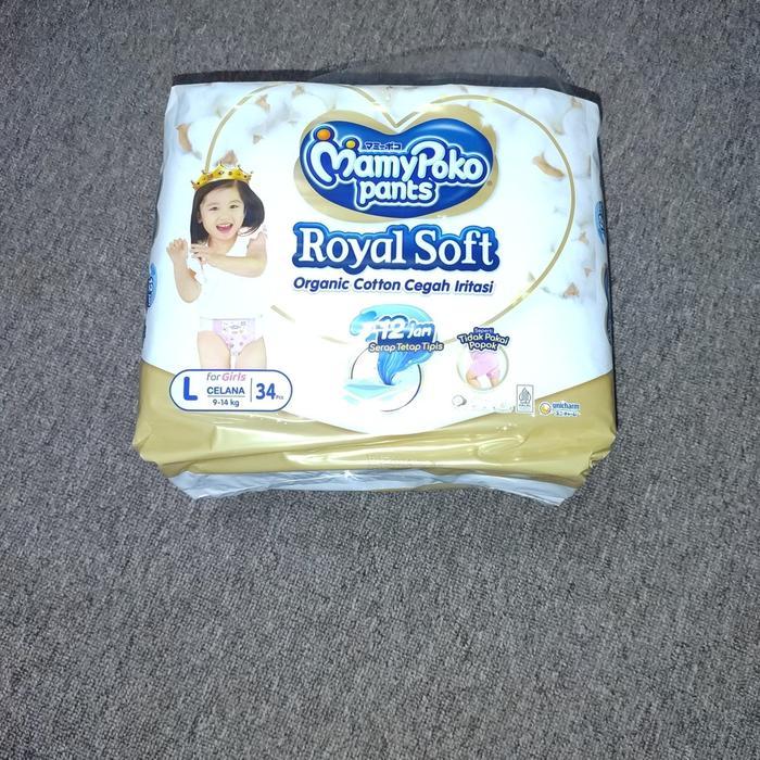 Mamypoko Royal Soft Boys Girls M 42 L 34 Xl 30 Xxl 24 Pants Boy Girl #Gratisongkir
