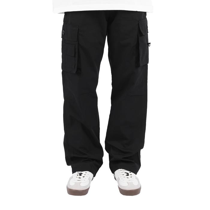 Gozeal | Cargo Pants - Rumble Black | Celana Cargo Panjang Casual | Pria Wanita Unisex