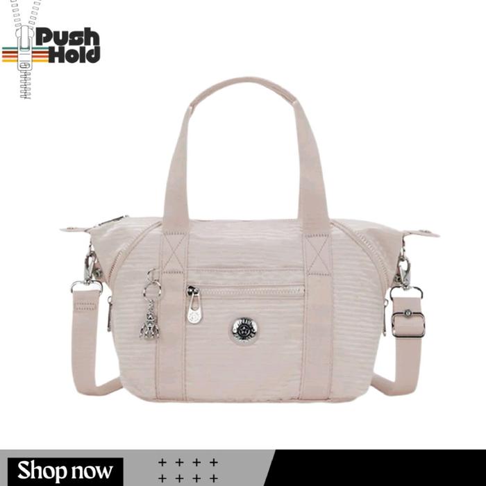 KIPLING Handbag ART MINI Tas Tangan Wanita Original dengan Desain Elegan dan Fungsional - Pink Pearl