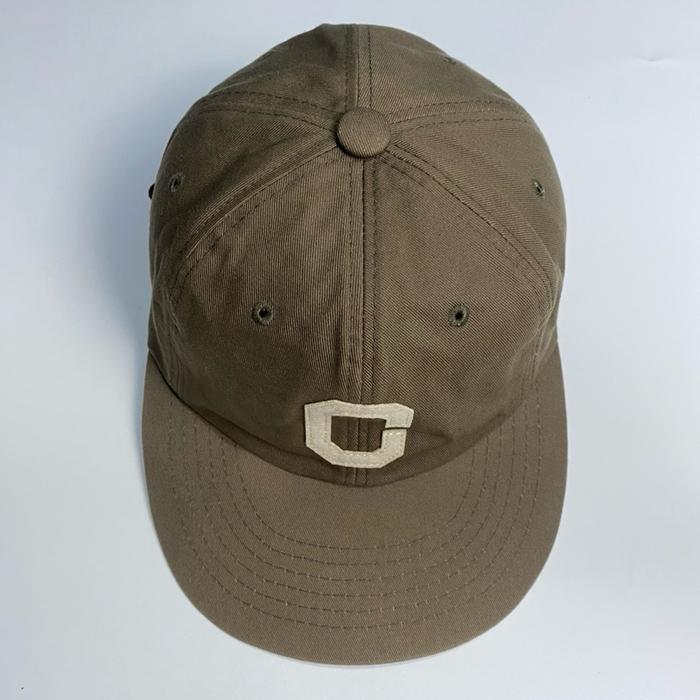 TOPI COVERNAT LOGO 6 PANEL LEATHER STRAP