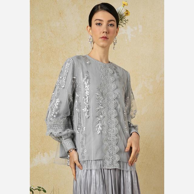 Zalia Batari L Sequin Top Wanita [ZL0225EAP4010B]