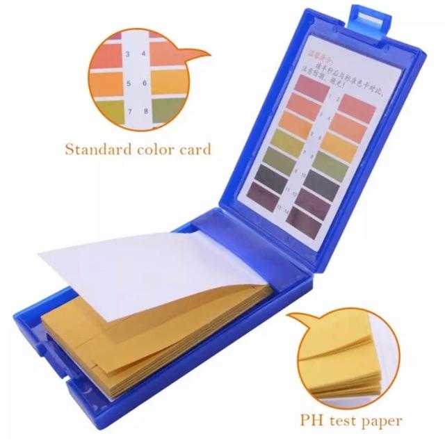 Kertas Lakmus - Precision pH Indicator PH 1-14 Test PaperTest Indicator Paper Litmus Strips PH Meter