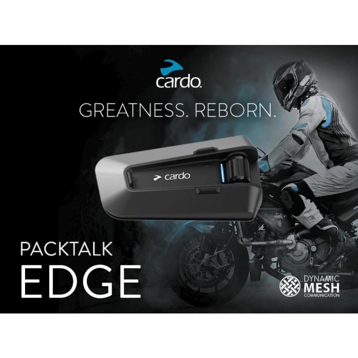 Intercom Cardo Packtalk Edge Bluetooth Helmet Communication
