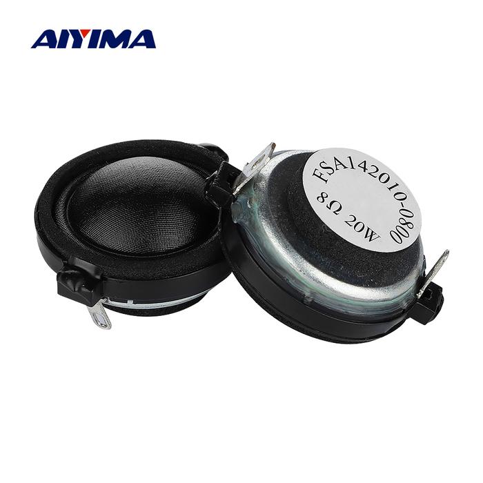 AIYIMA 1.2 Inch 31mm Dome Silk Film Tweeter Neodymium Speaker Units 8