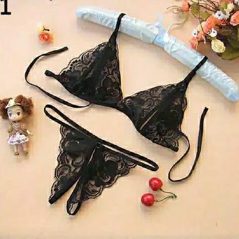 satu set Underwear Wanita Dalaman Wanita Celana Bra Bikini Wanita