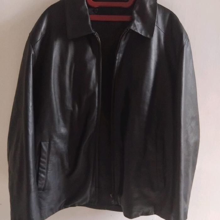 JAKET KULIT ASLI PRELOVE MAESTRO SIZE XL Pria
