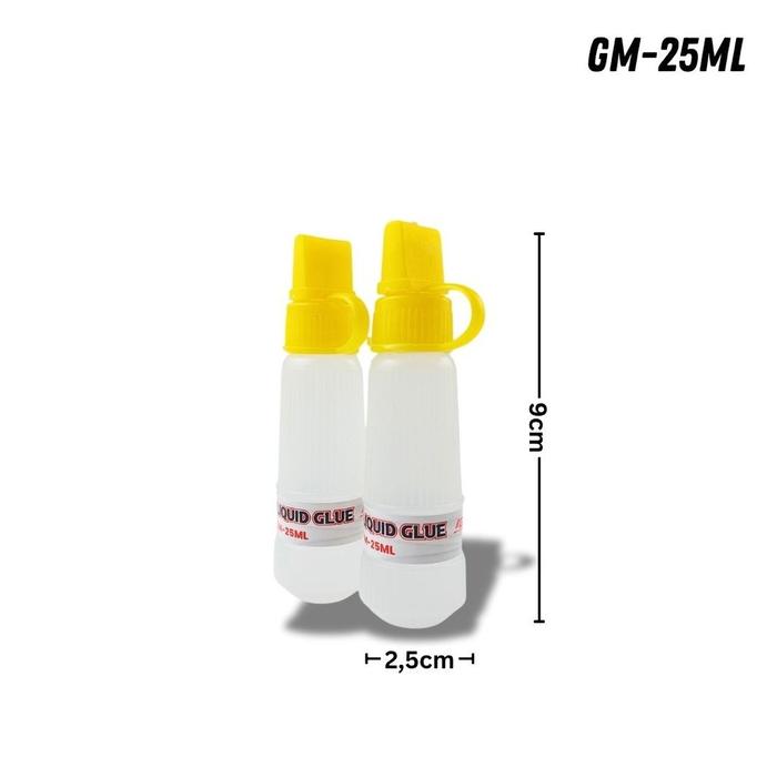 Lem Kertas / Lem Cair / Liquid Glue Gadjahmada Besar Kecil Gm-70Ml Gm-25Ml