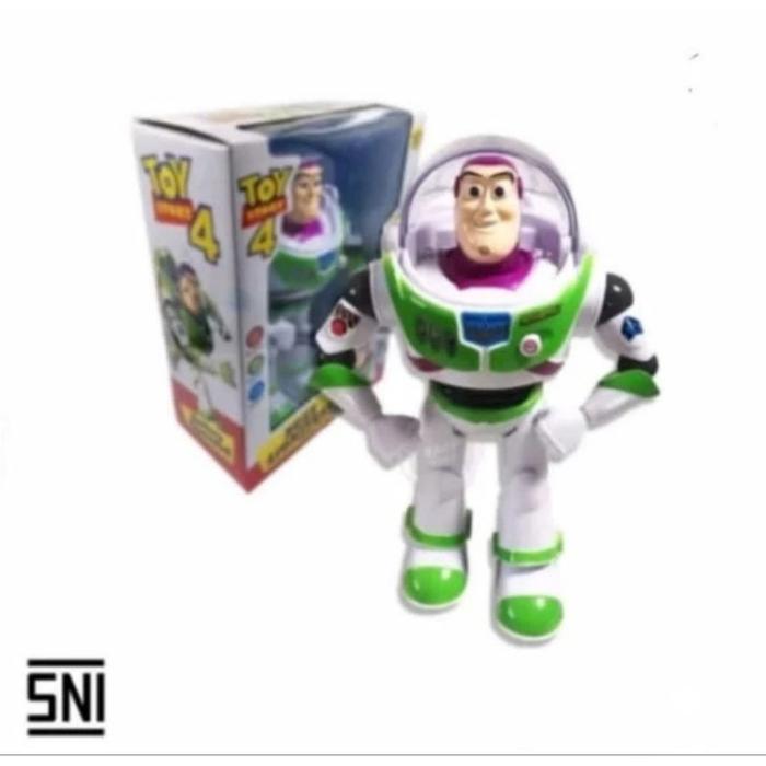 Mainan Anak Robot Toys Story 4 Buzz Lightyear Figure Toys Story Ej889 Bisa jalan