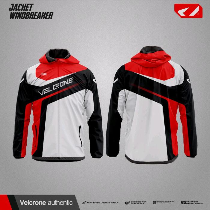 JACKET WINDBREAKER VELCRONE/JACKET VELCRONE/JACKET WATERPROOF CUSTOM