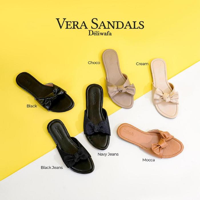 Deliwafa - Sandal Wanita Vera Sandal