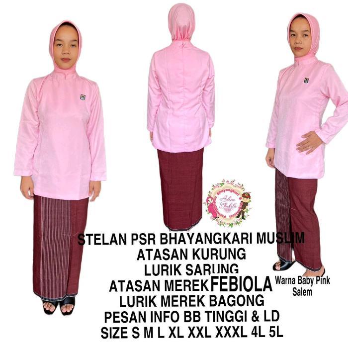 Stelan Psr Bhayangkari Muslim Sudah Jahit Pasti Ori