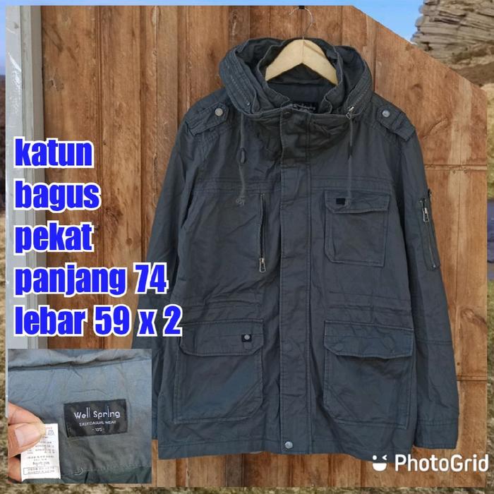 jaket parka army military green hijau m65 fashion will spring