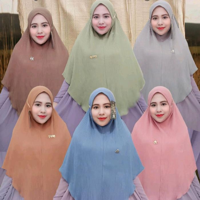 hijab jumbo fo bergo instan Elsa jumbo